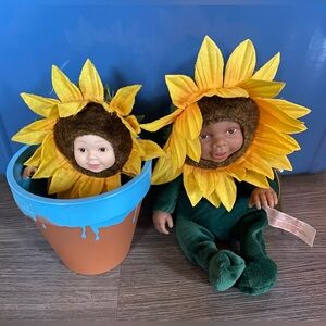 Anne Geddes sunflower Baby Dolls